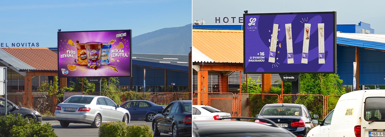 Novi digitalni bilbord na kružnom toku u Livnu